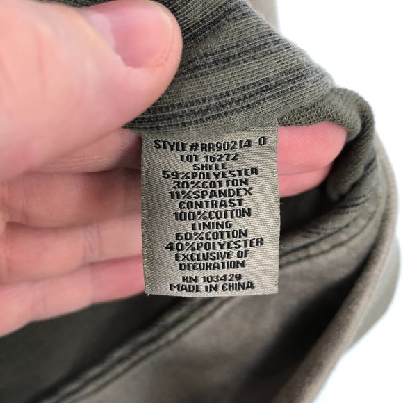 Anthropologie Marrakech Ashland Moto Jacket Green Faux Suede Small - Picture 3 of 5